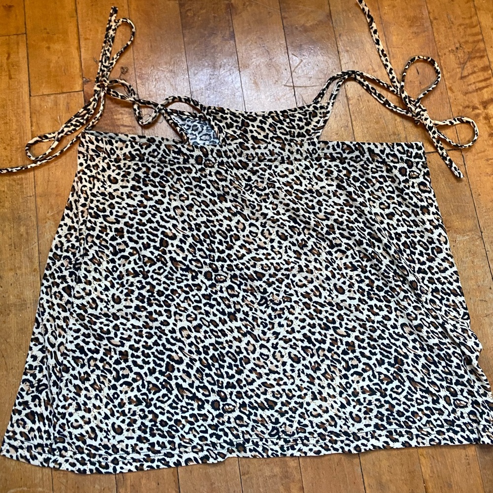 Shein Cheetah Mini Skirt